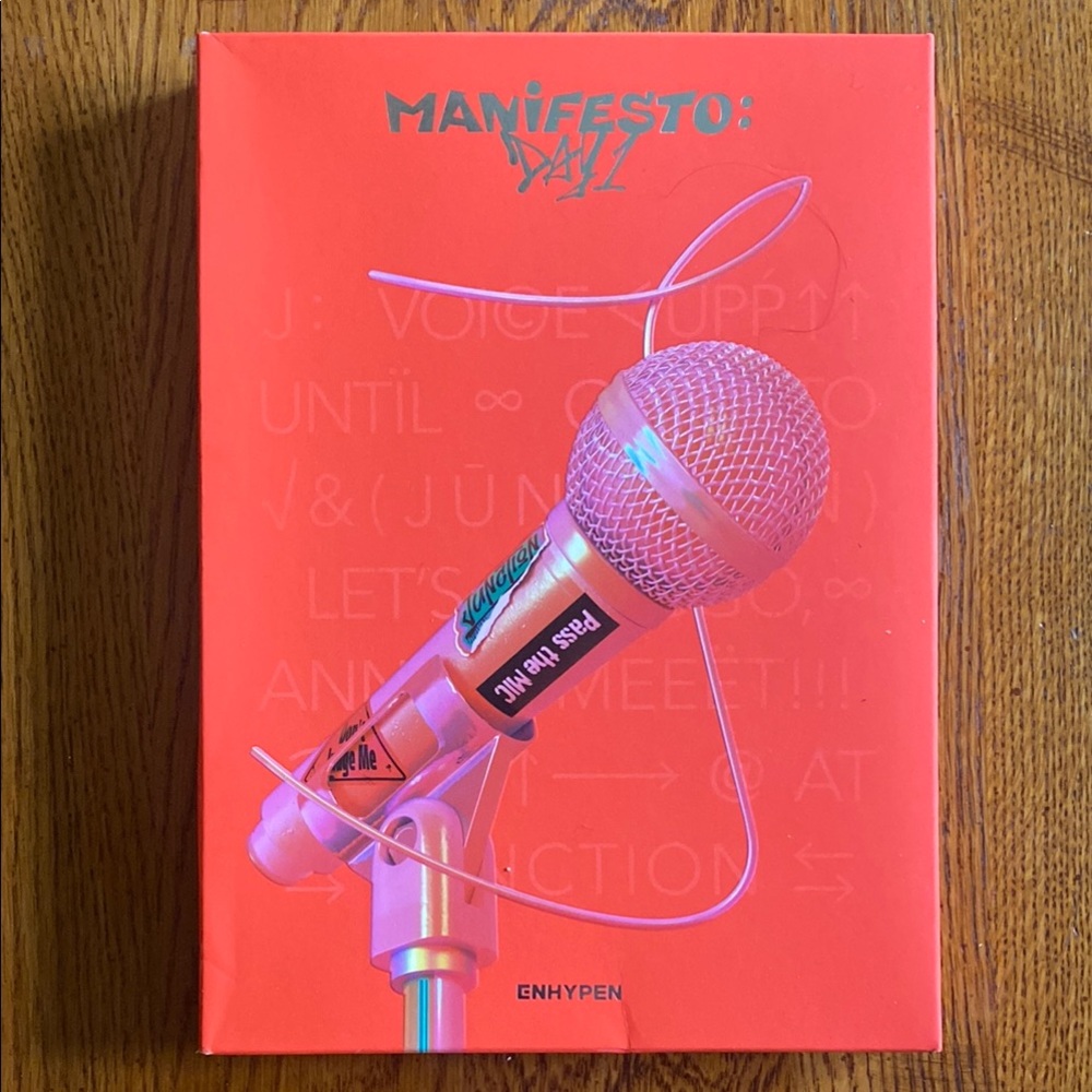 Manifesto: Day 1 Enhypen D Ver